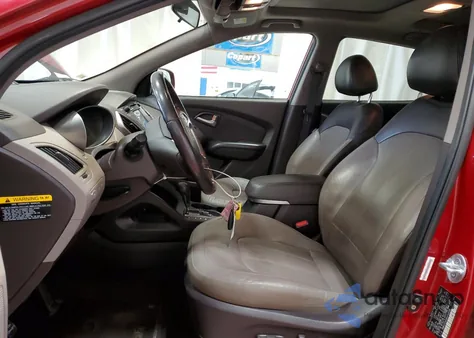 2010 Hyundai Tucson Gls from USA, damaged, VIN KM8JUCAC6AU043105